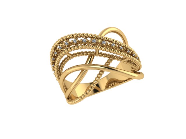 Anel 7912 an em ouro