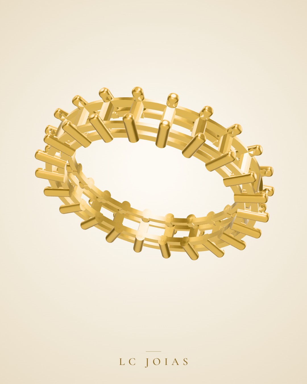 Anel 8181 an em ouro
