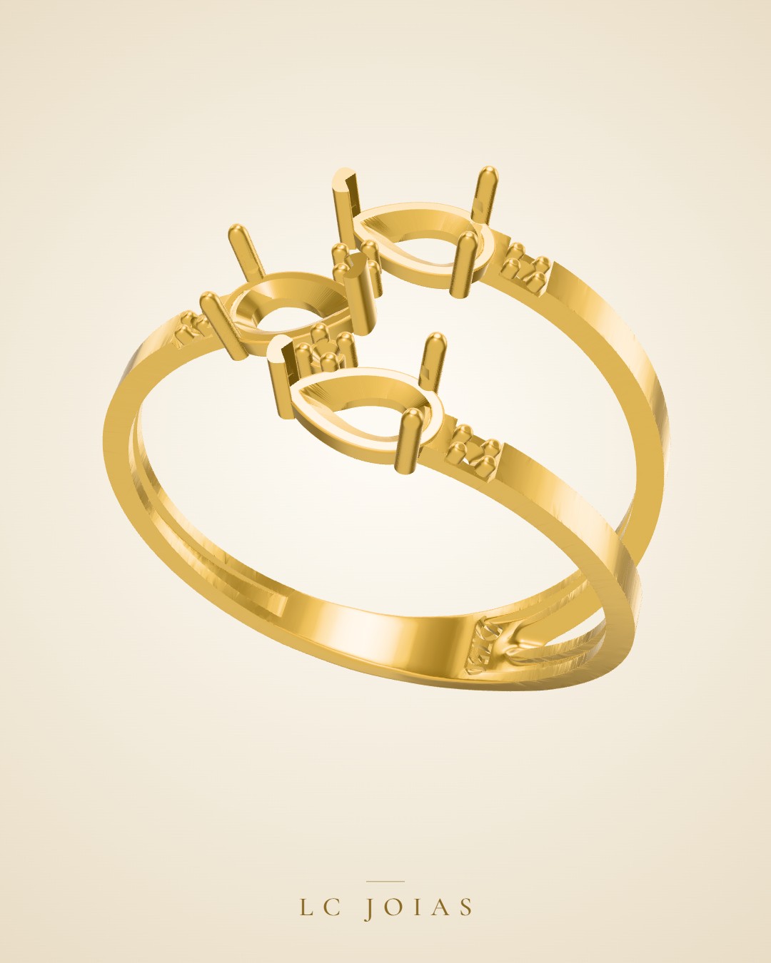 Anel 6905 an em ouro