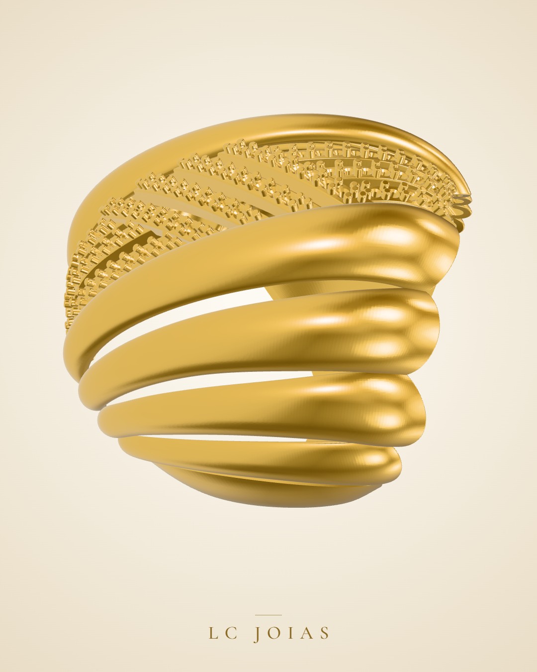 Anel 8116 an em ouro