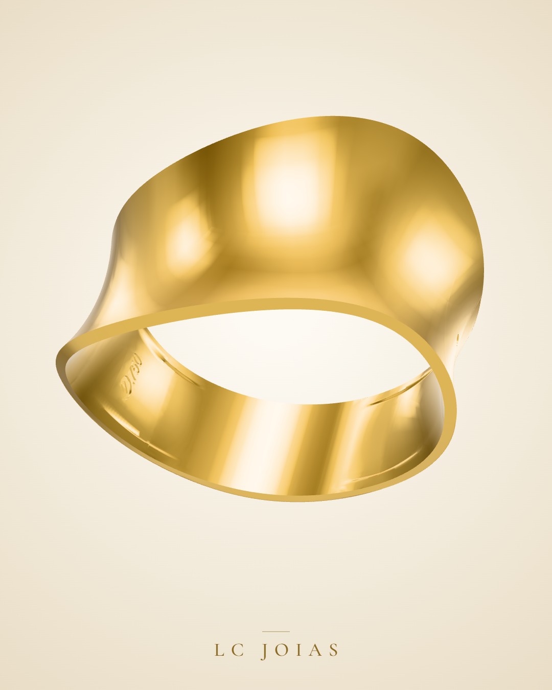 Anel 6029an em ouro