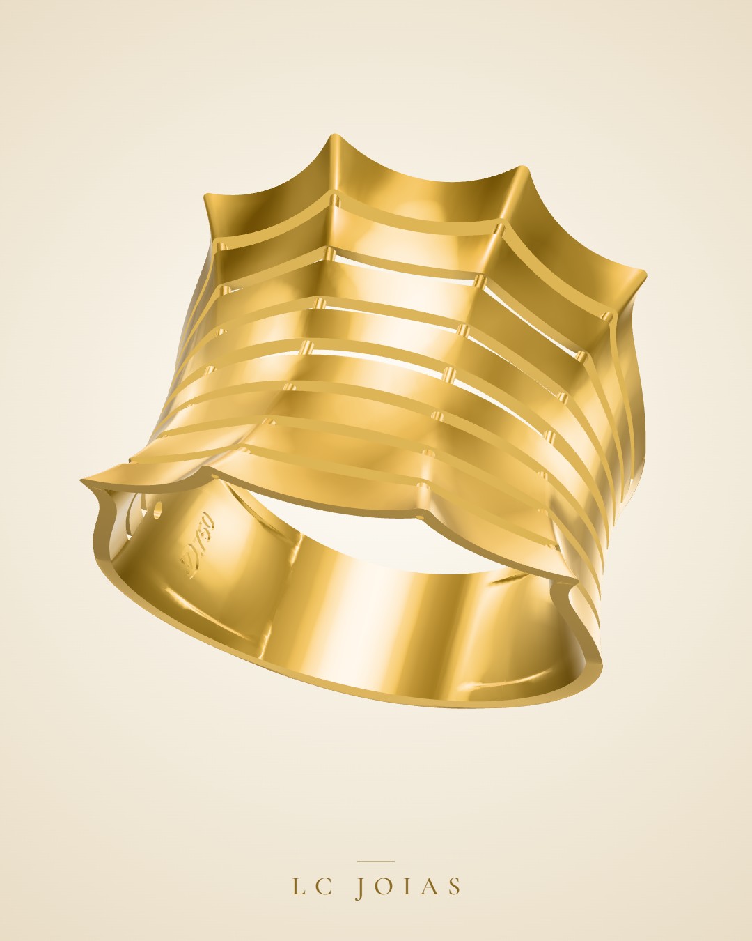 Anel 6033an em ouro