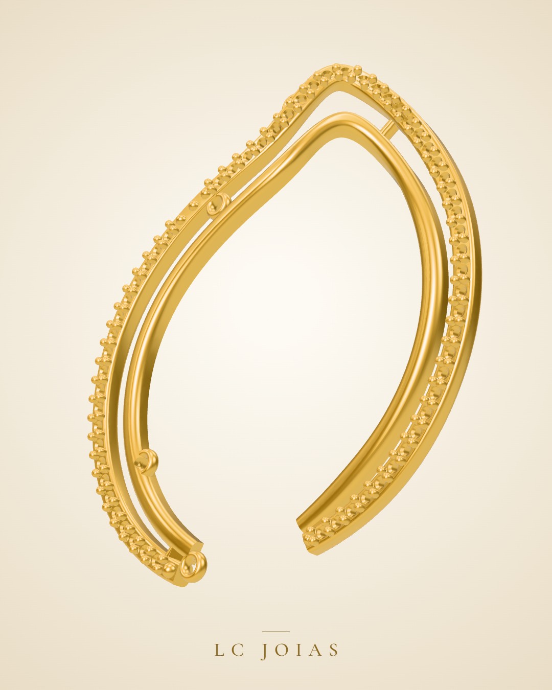 Brinco 8042 br espelhar em ouro