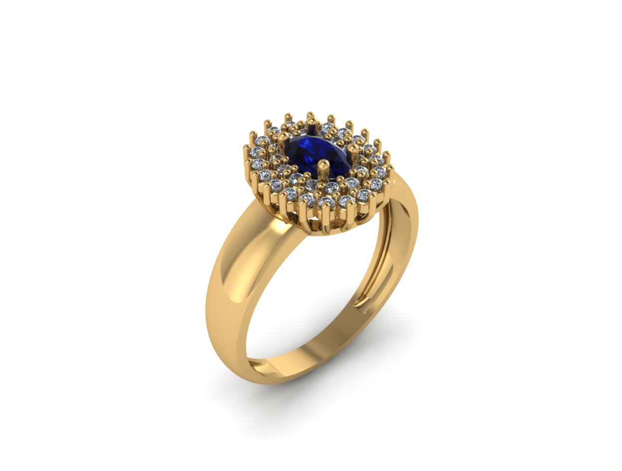 Anel 7247 an em ouro