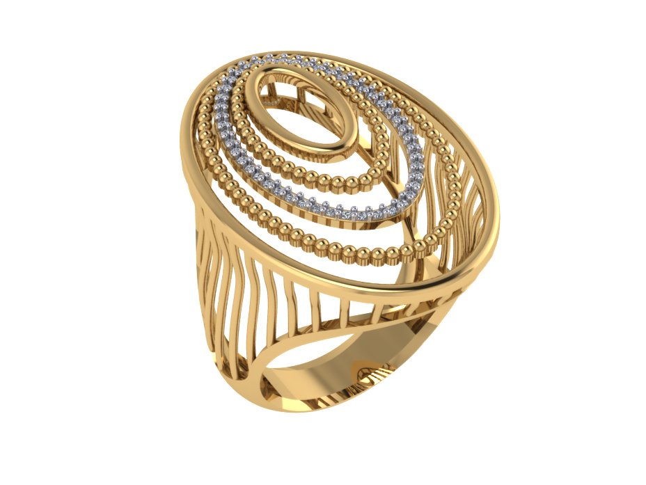 Anel 7190 an em ouro