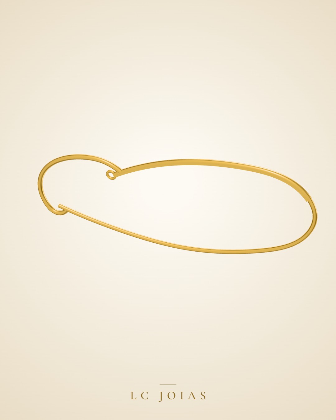 Brinco 8270 - 8271 - 8272 br em ouro