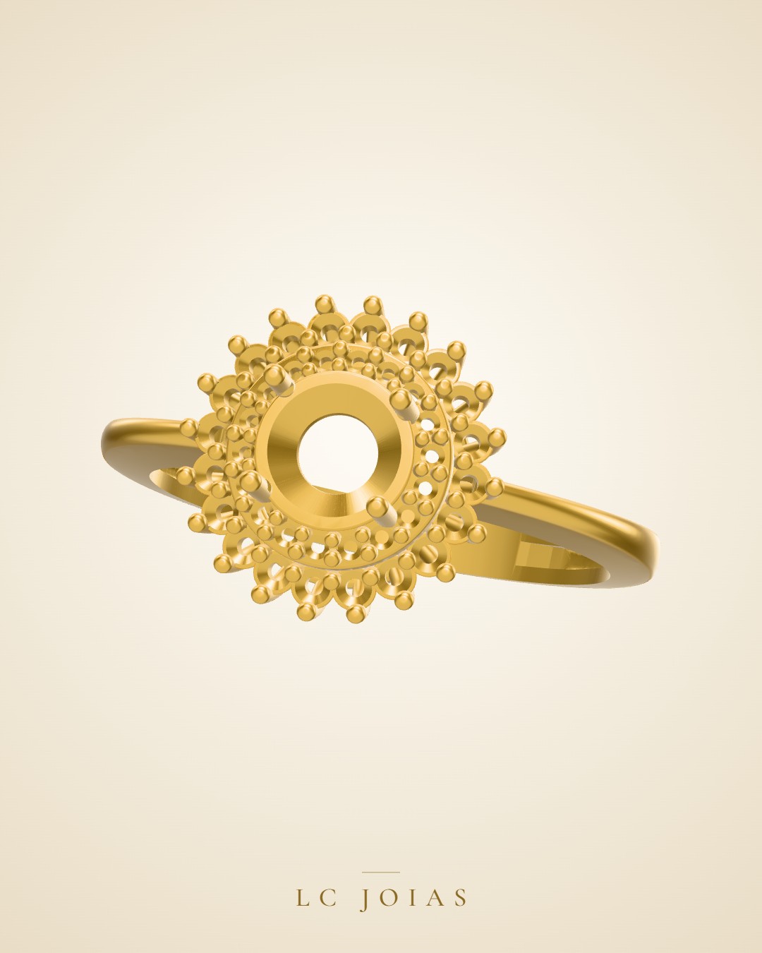 Anel 7215 an em ouro