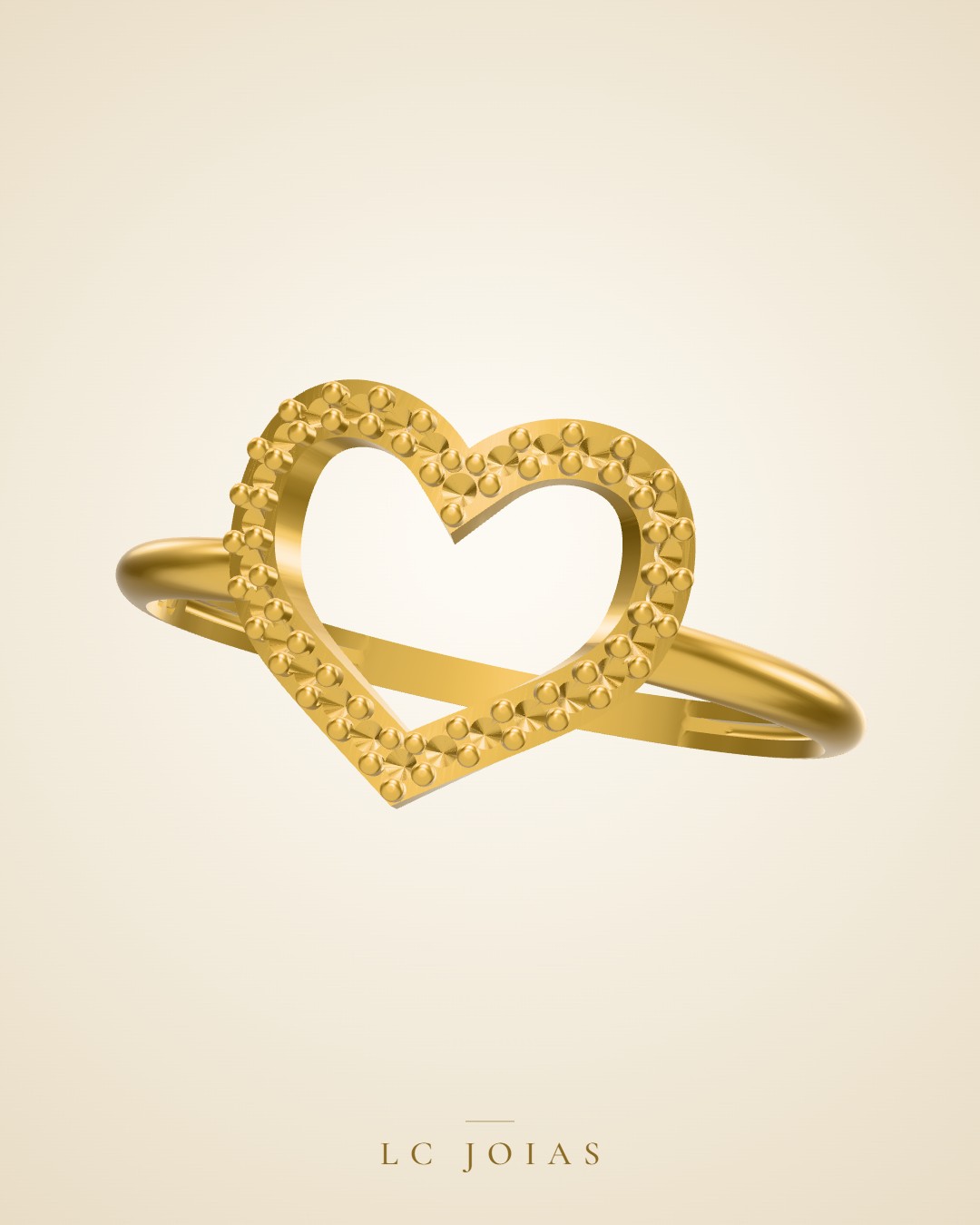 Anel 7563 an p em ouro