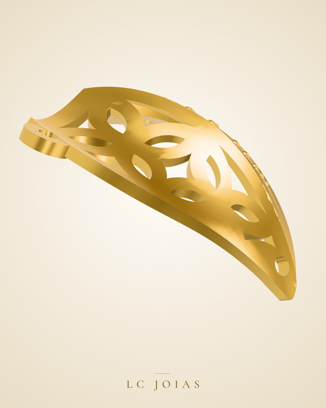 Brinco 7749 br em ouro
