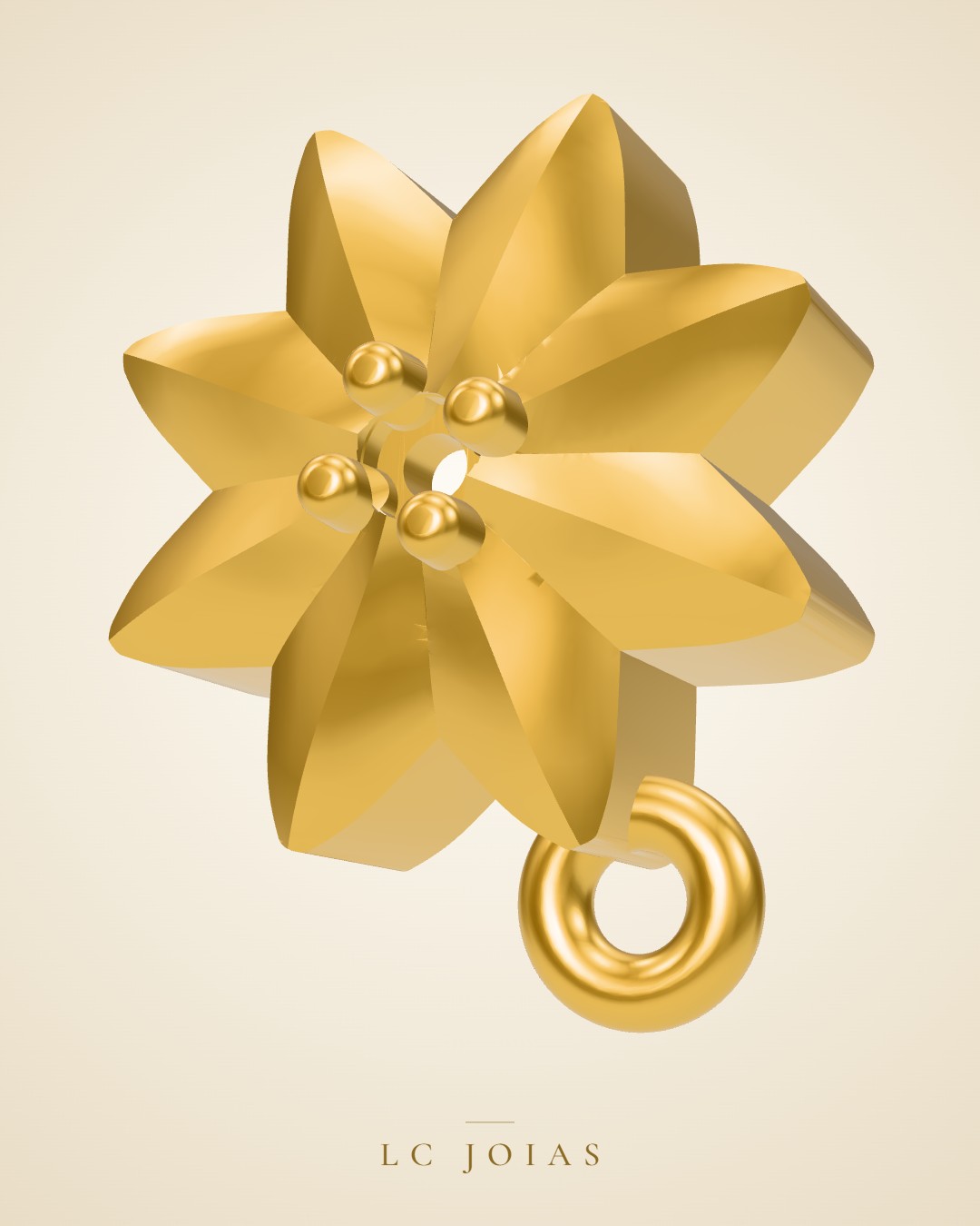 Colar 7701 colar (fazer 6 peças) em ouro