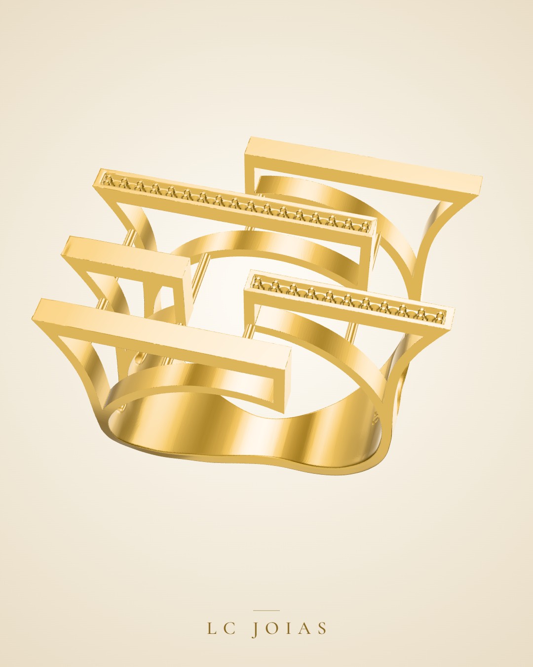 Anel 7349 an em ouro