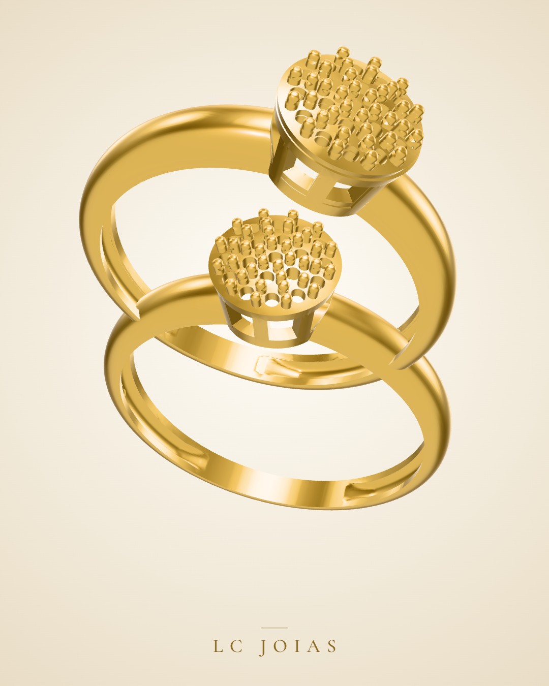 Anel 543 an em ouro