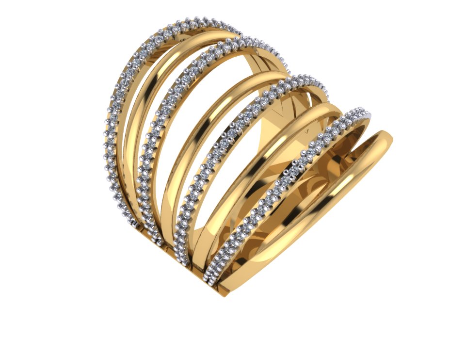Anel 7144 an em ouro