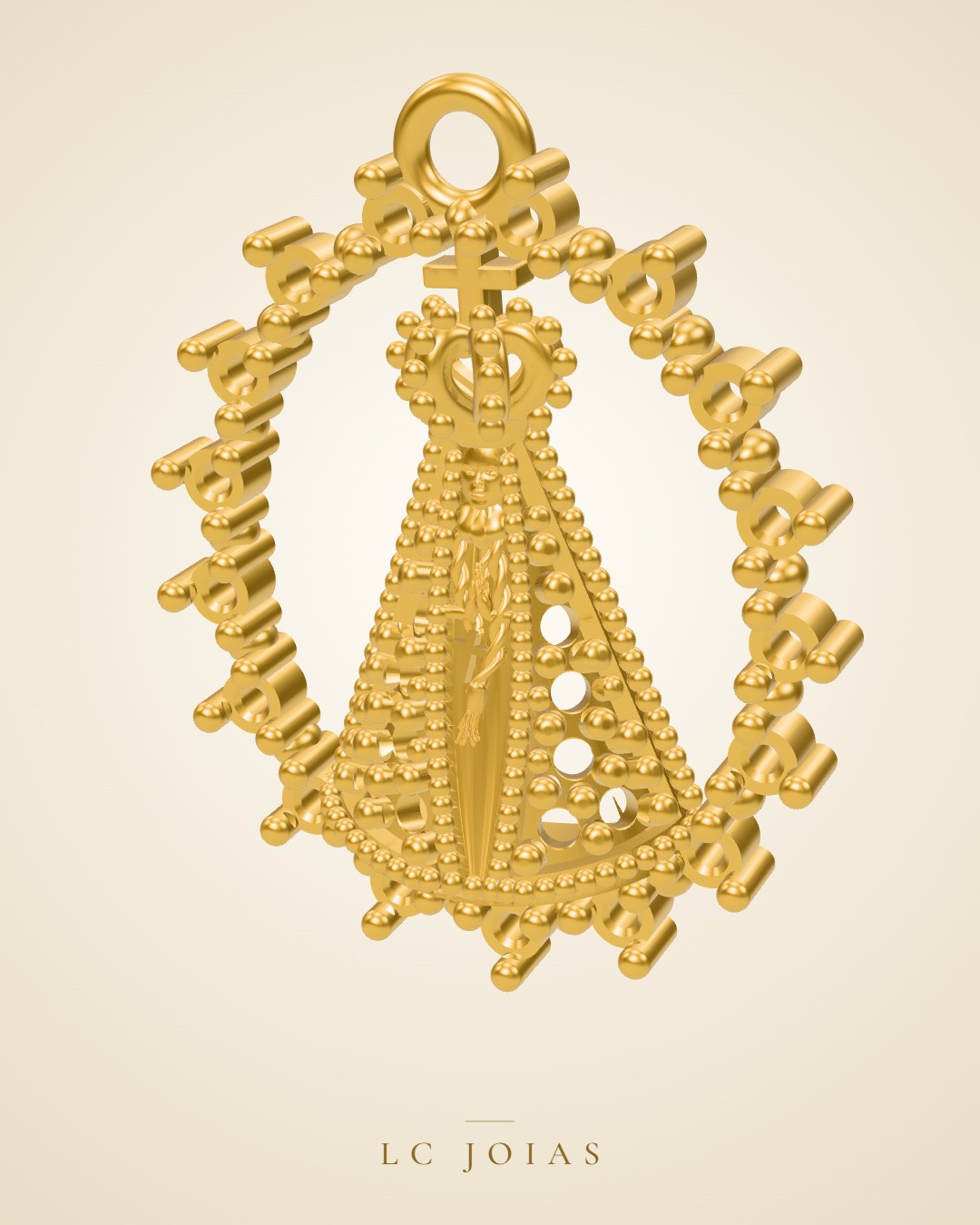 Pingente 1546 z pg em ouro