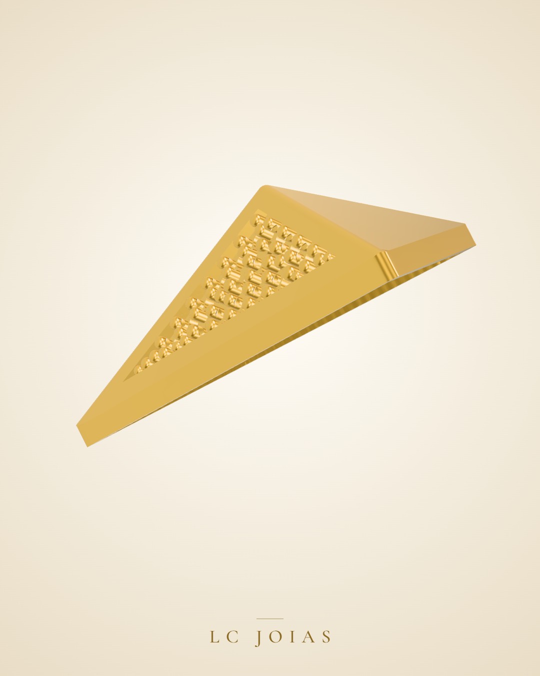 Brinco 7448 br em ouro