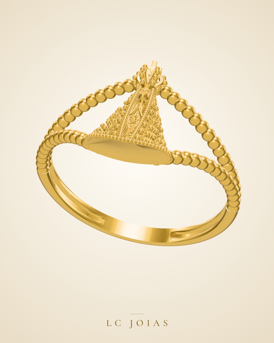 Anel 101062015an em ouro