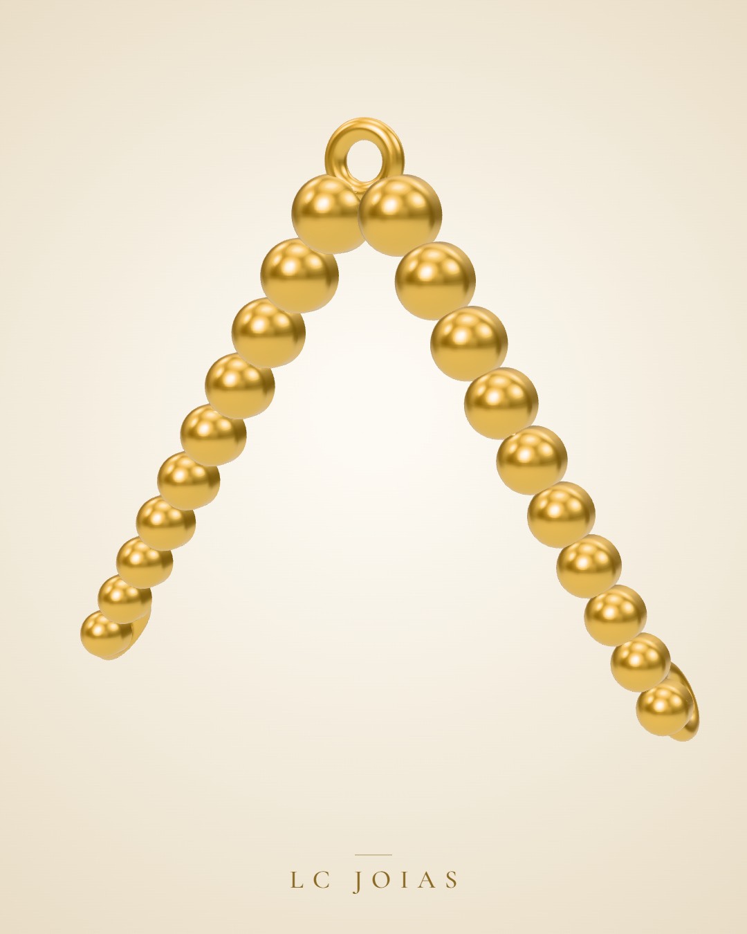 Brinco 7299 br em ouro