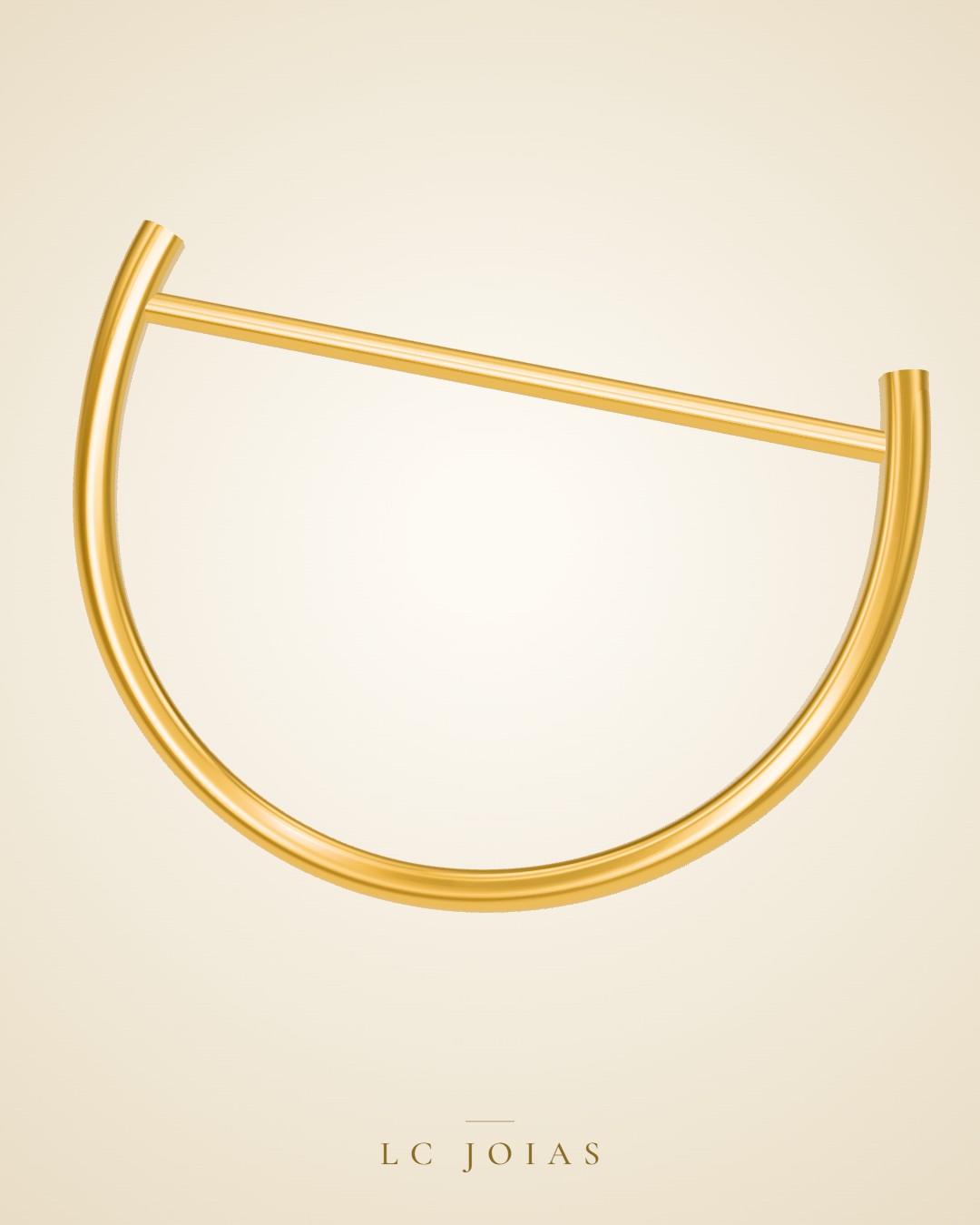Anel 7851 an aplique em ouro