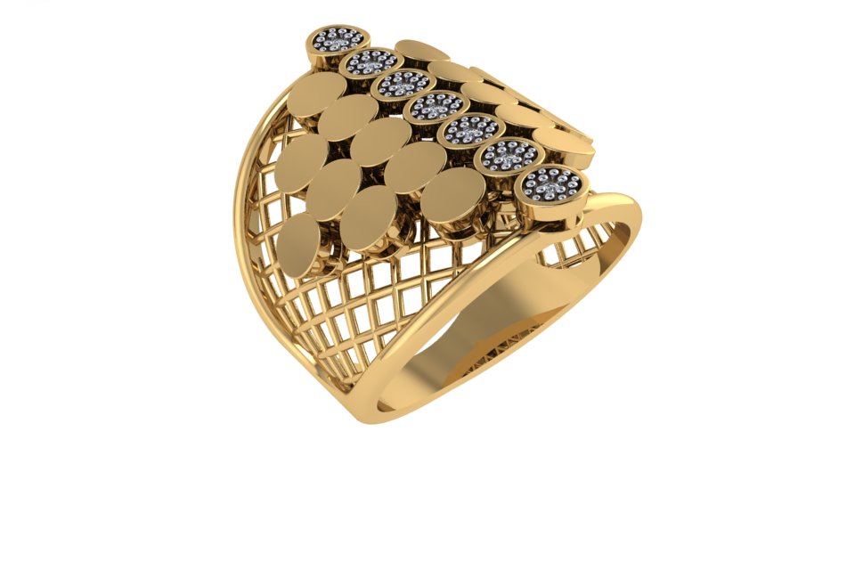 Anel 7597 an em ouro