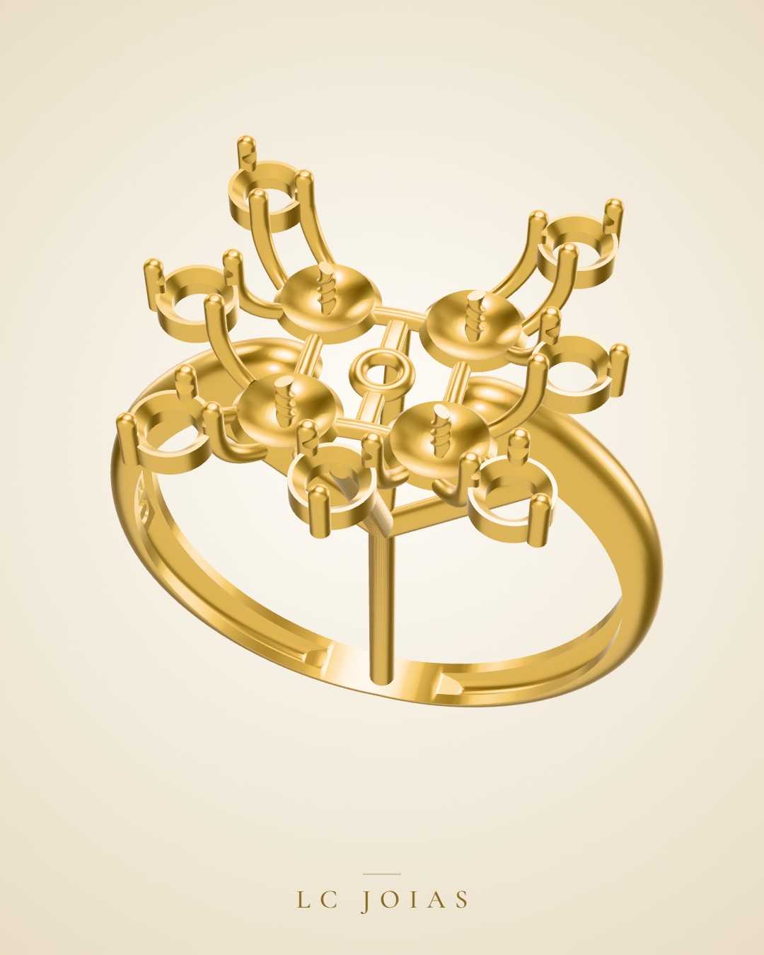 Anel d 0027 an em ouro
