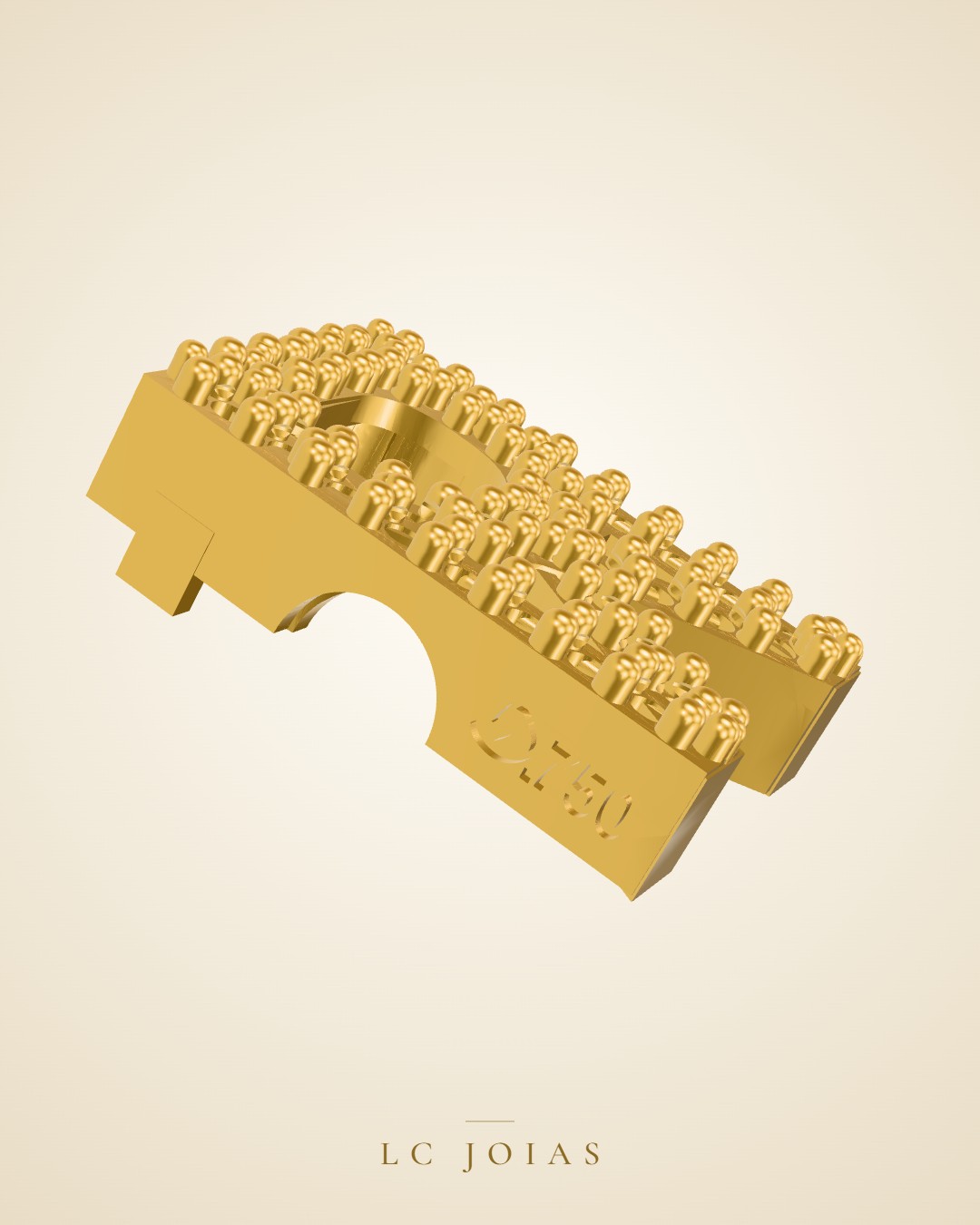 Berloque 1156 r ber em ouro