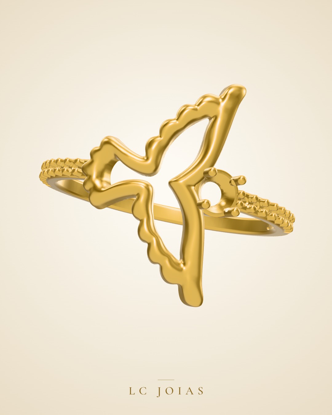 Anel 1289 z an em ouro