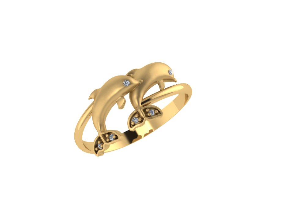 Anel 7374 an em ouro