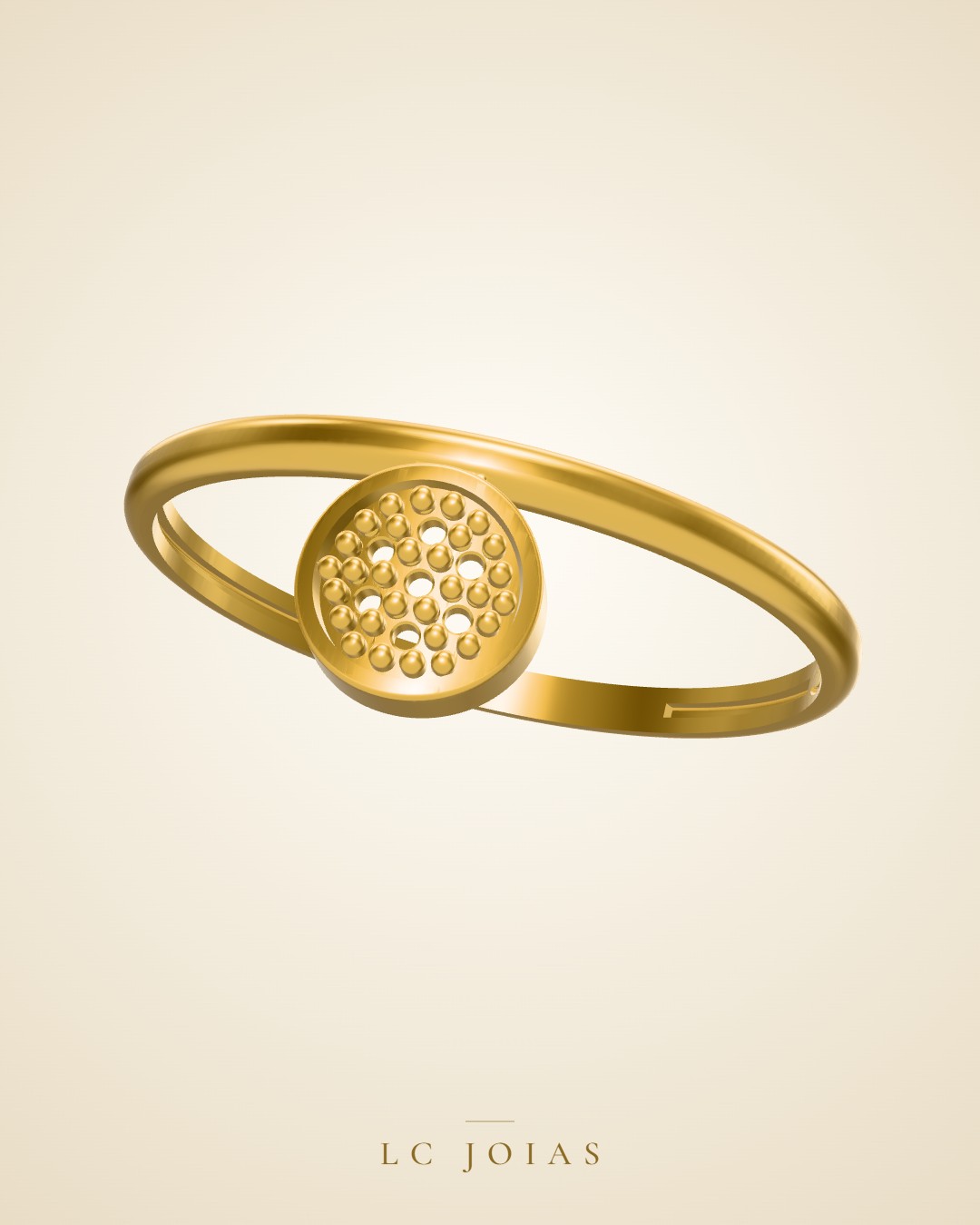 Anel 1780 an em ouro