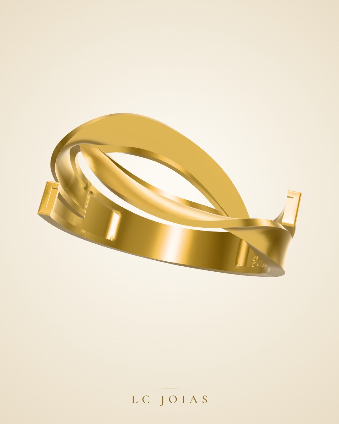 Anel 5909 an em ouro