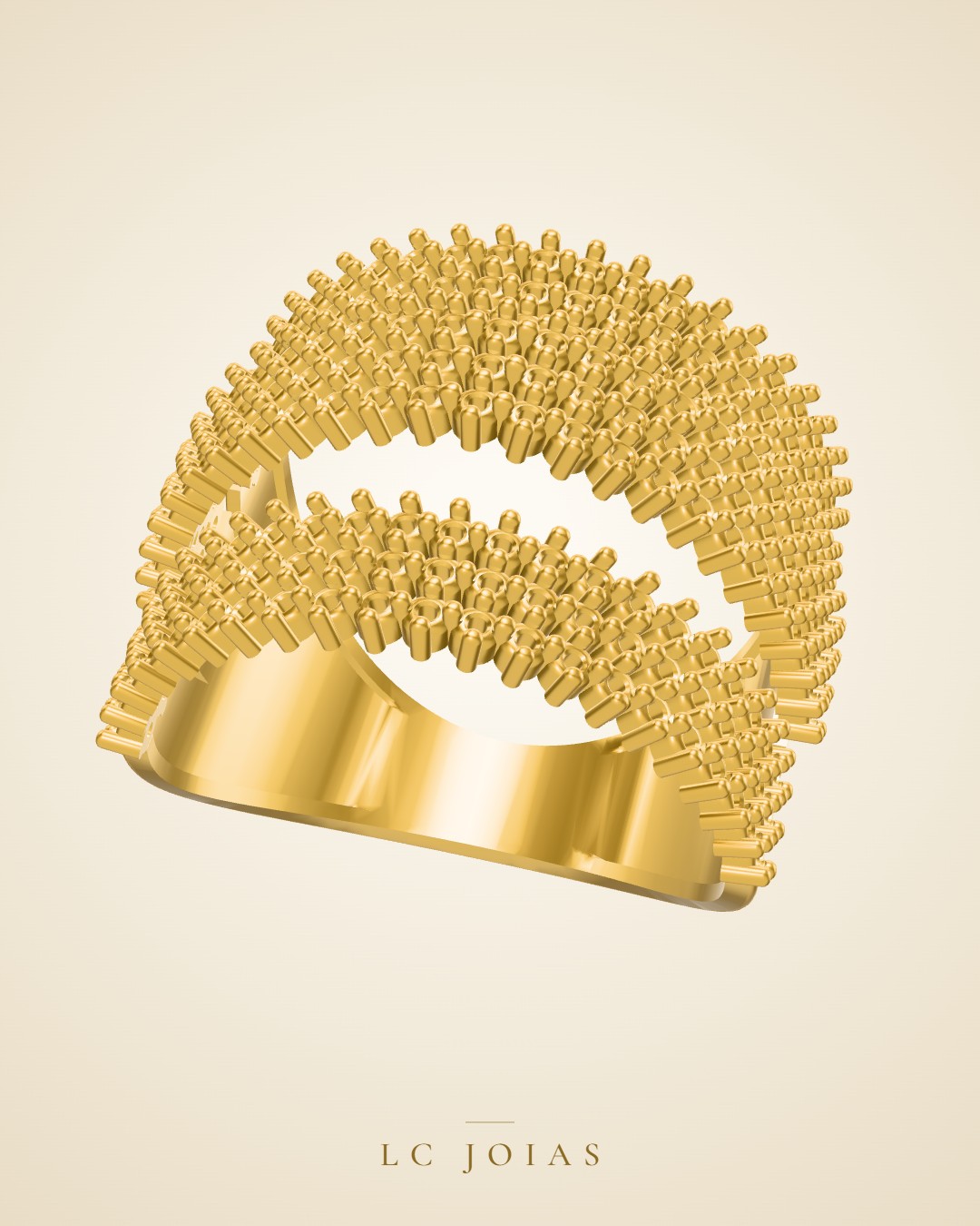 Anel 618 an em ouro