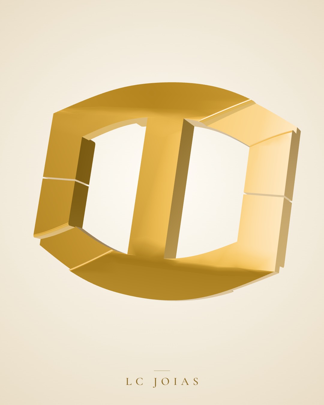 Colar 7694 corrente 01 (fazer 2 peças) em ouro