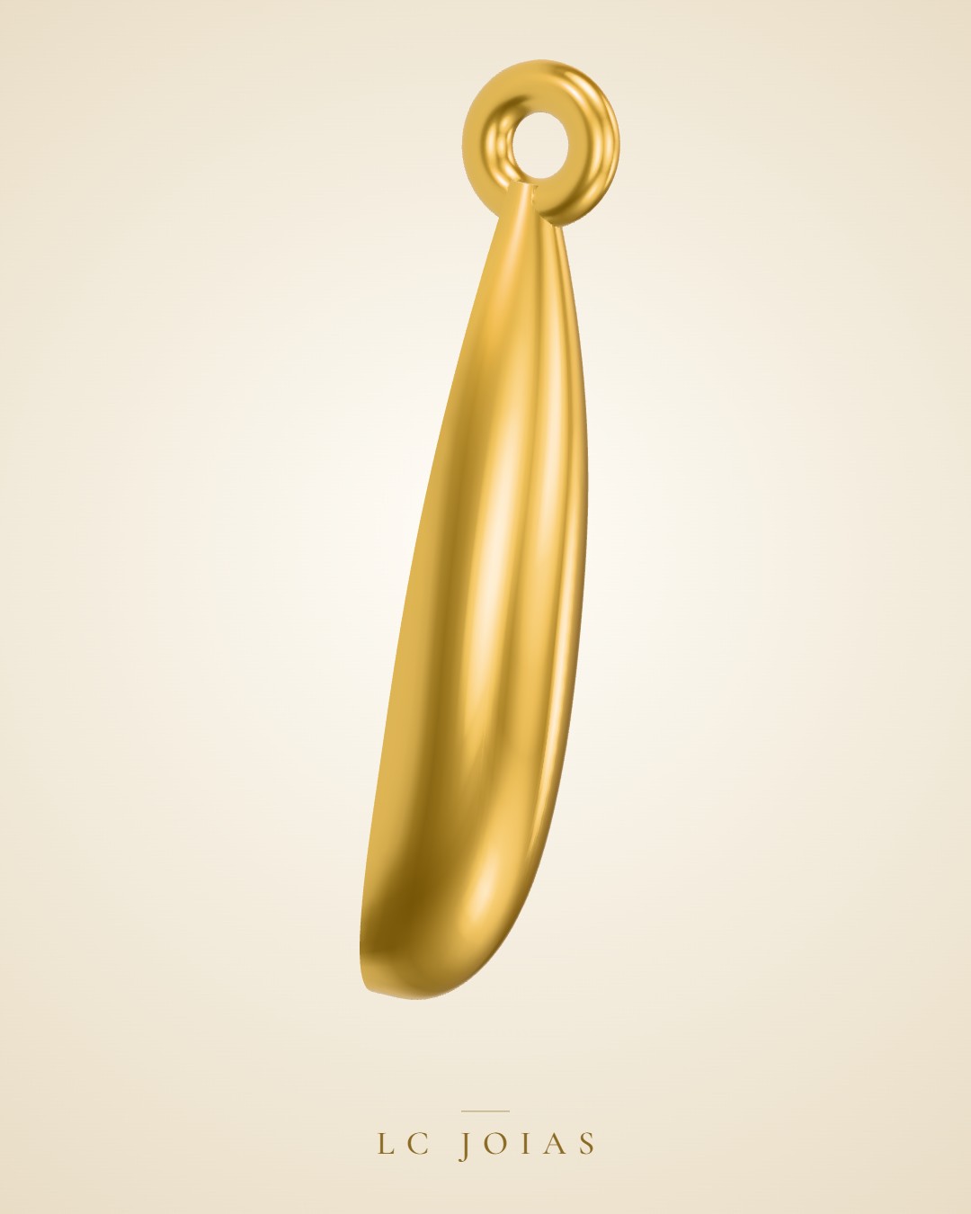 Brinco mirrored copy of 6229br cima em ouro