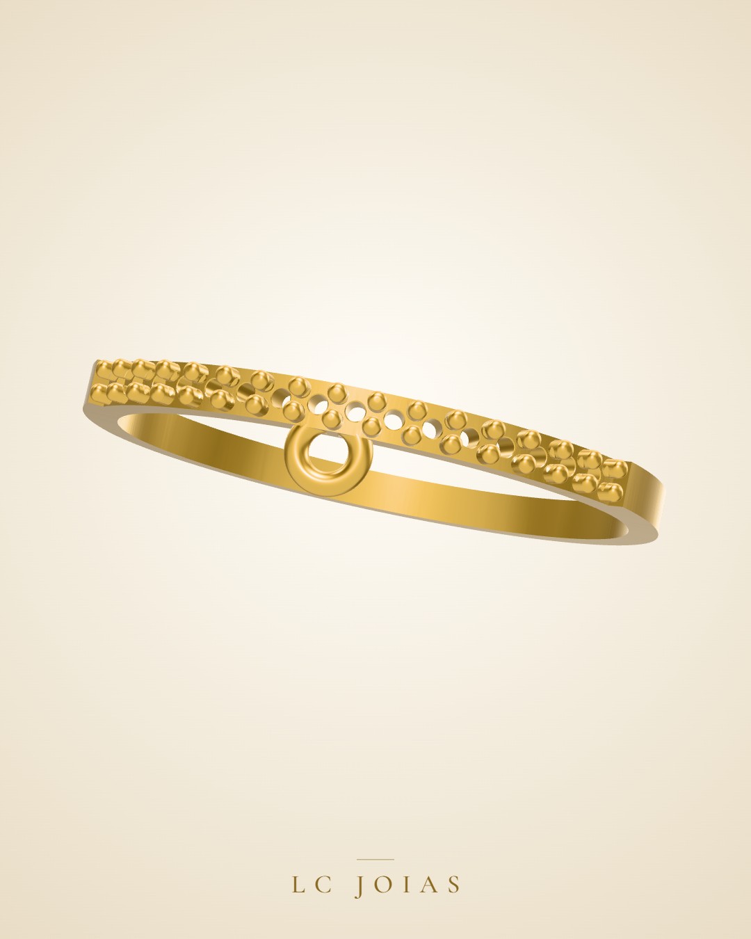 Anel 1193 z an em ouro
