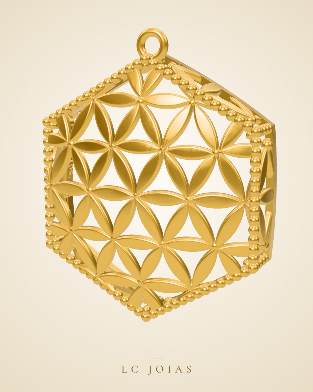 Pingente 1343 z pg g em ouro
