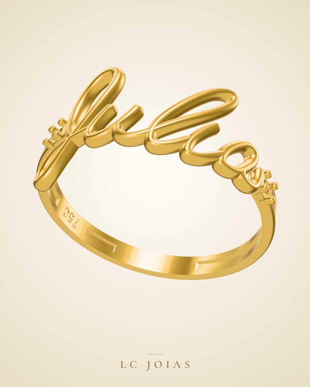 Anel 2122 an em ouro
