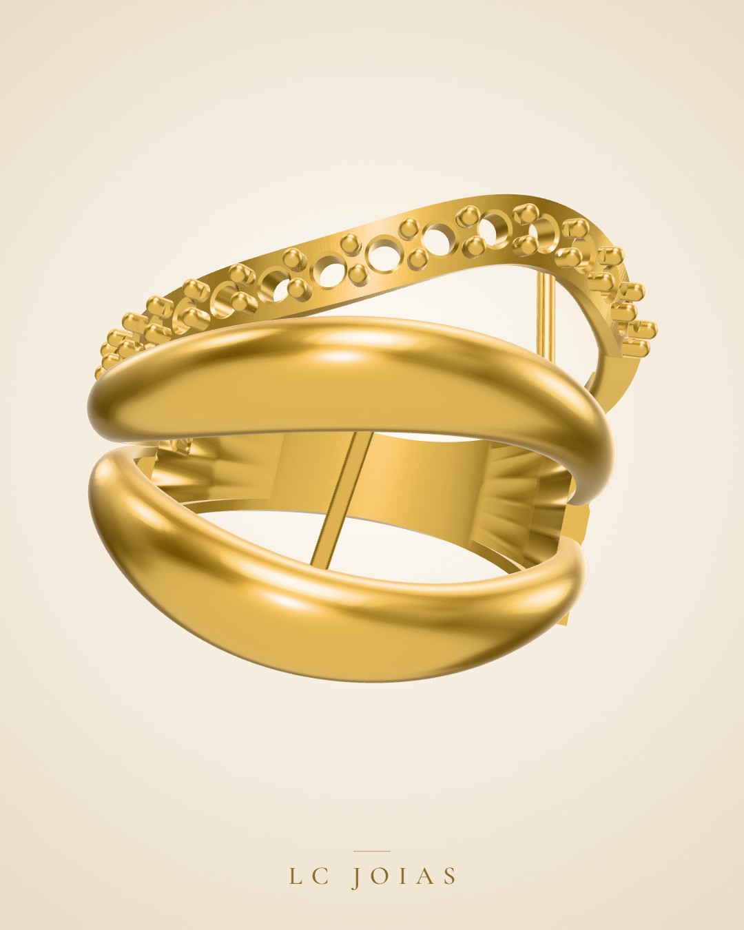 Anel 7900 an conserto em ouro