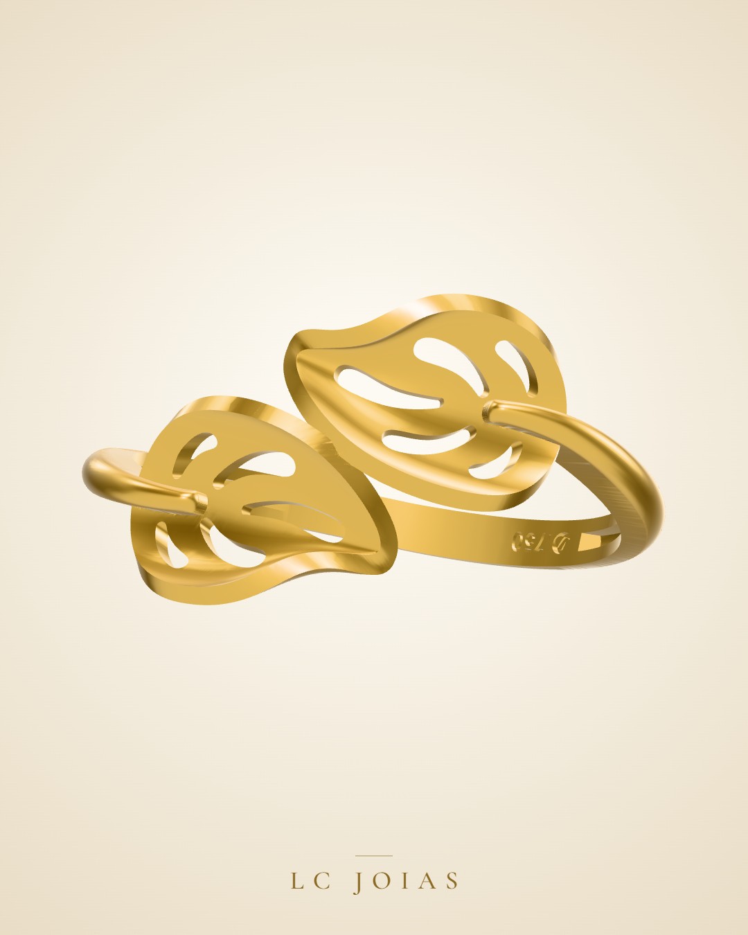 Anel 984 an em ouro