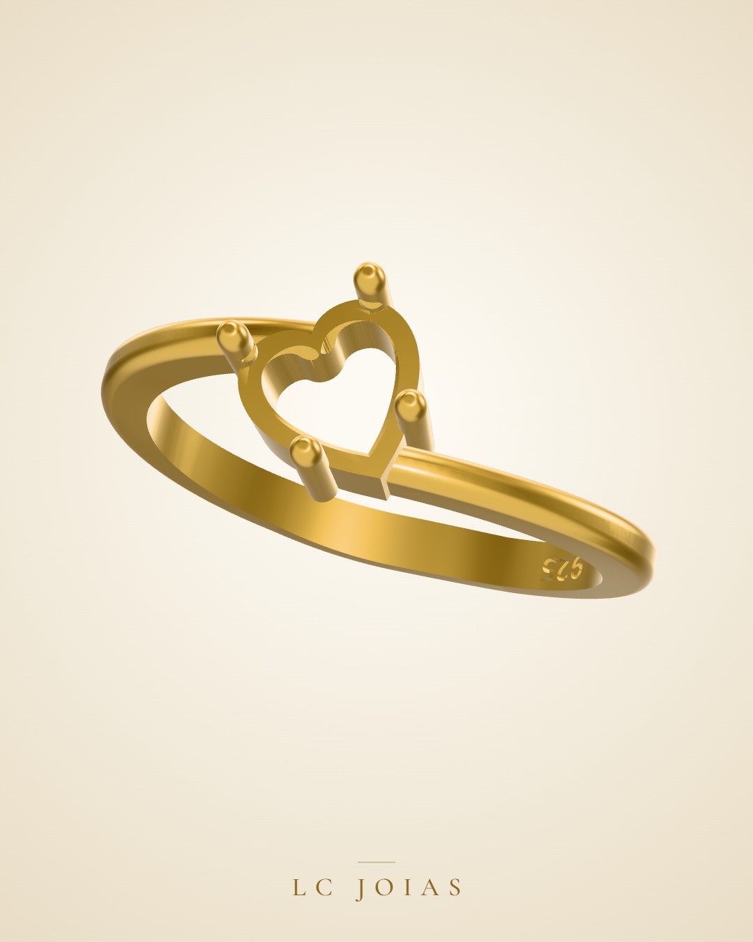 Anel ag 2217 an 14 em ouro