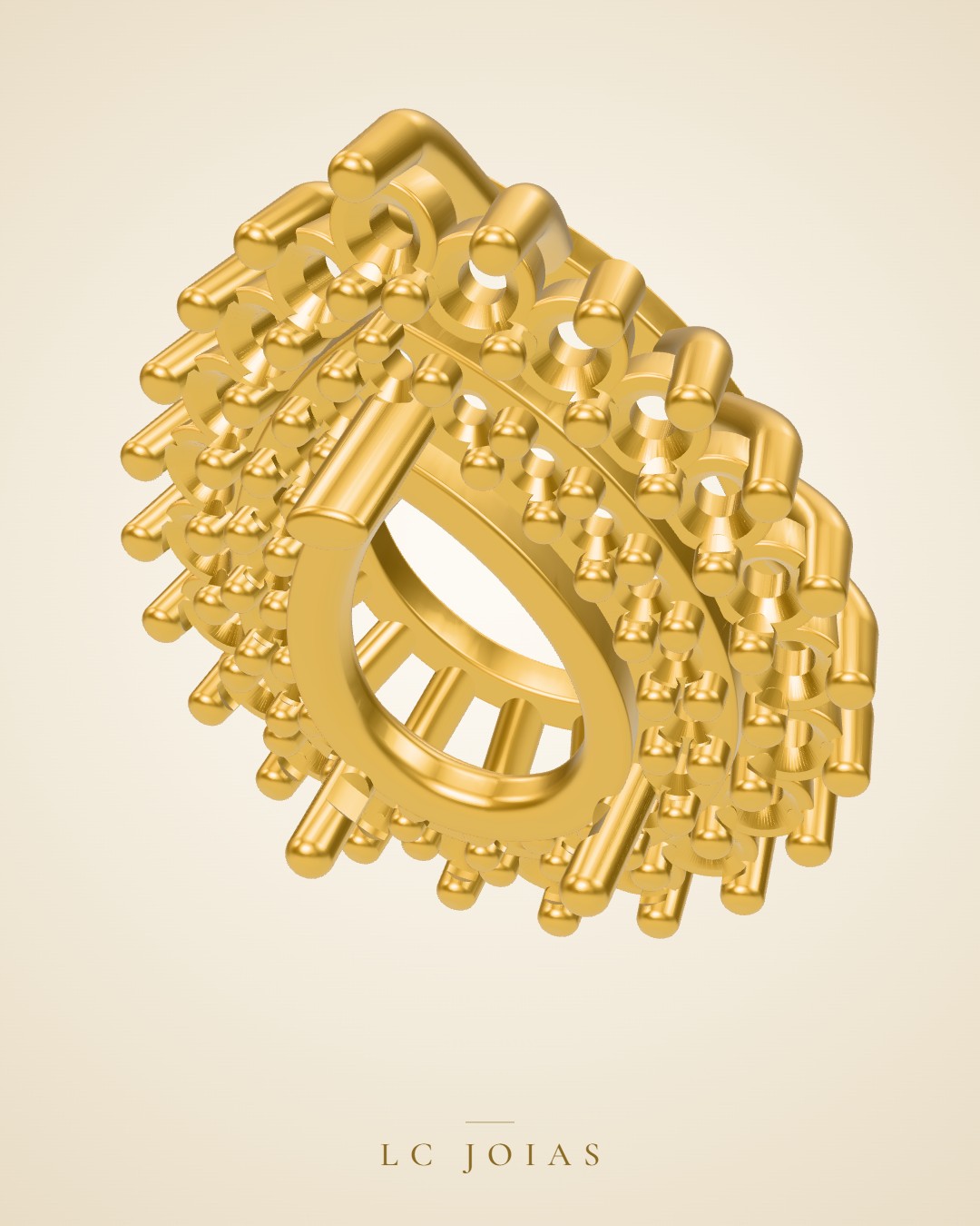 Pingente 7208 pg em ouro