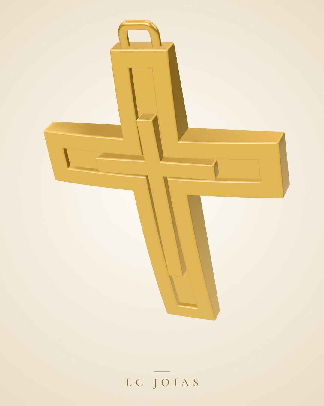 Pingente ag 2350 pg em ouro