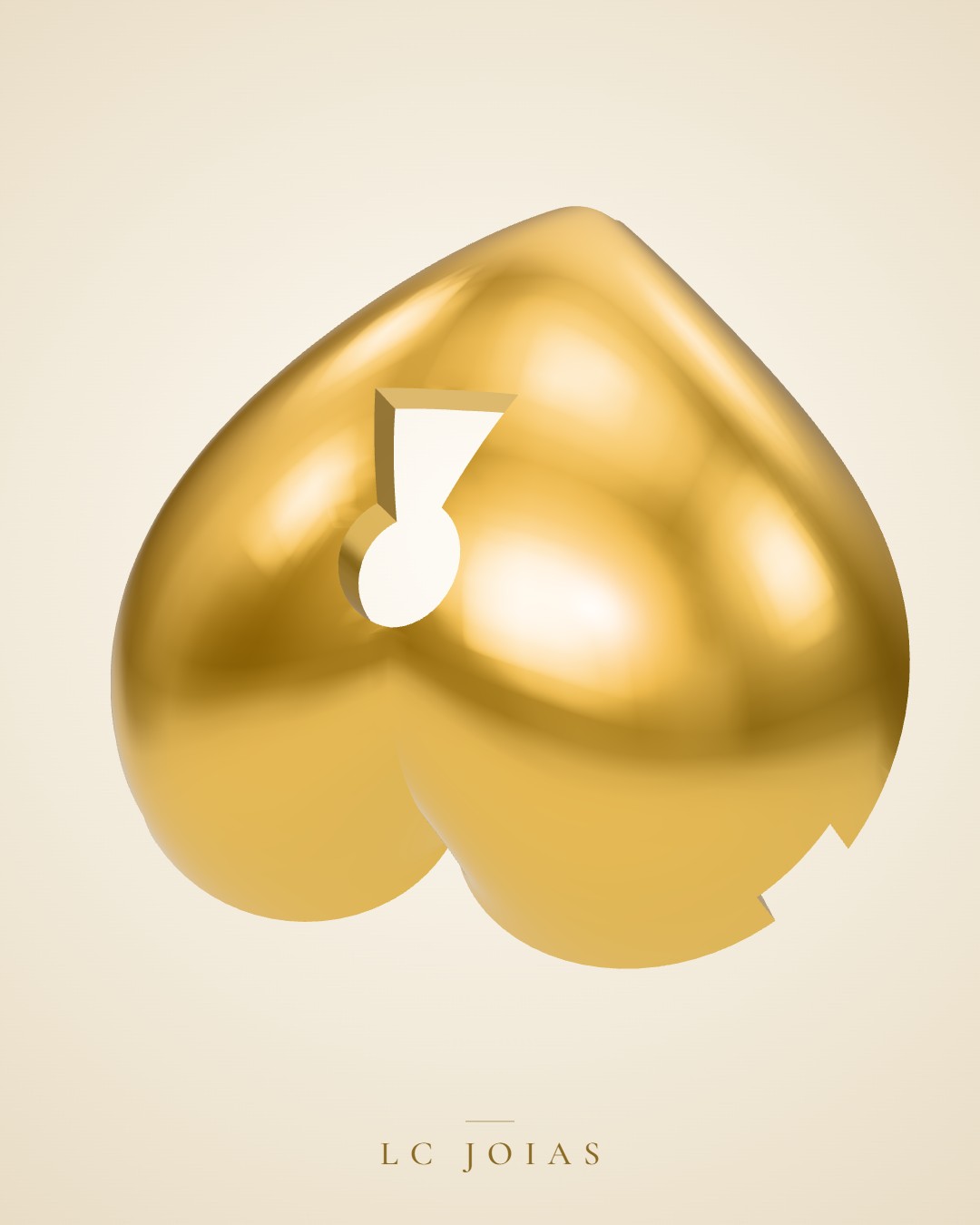 Pingente 1095 z pg b em ouro