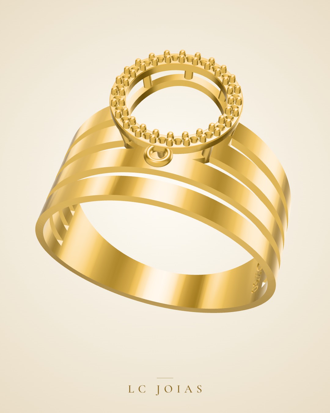 Anel 7346 an em ouro