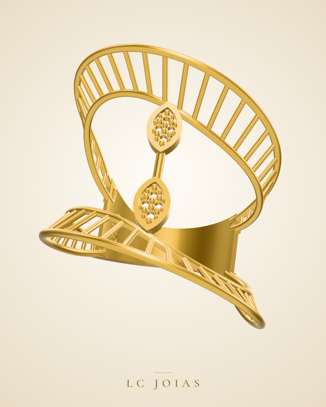 Anel 8096 an em ouro