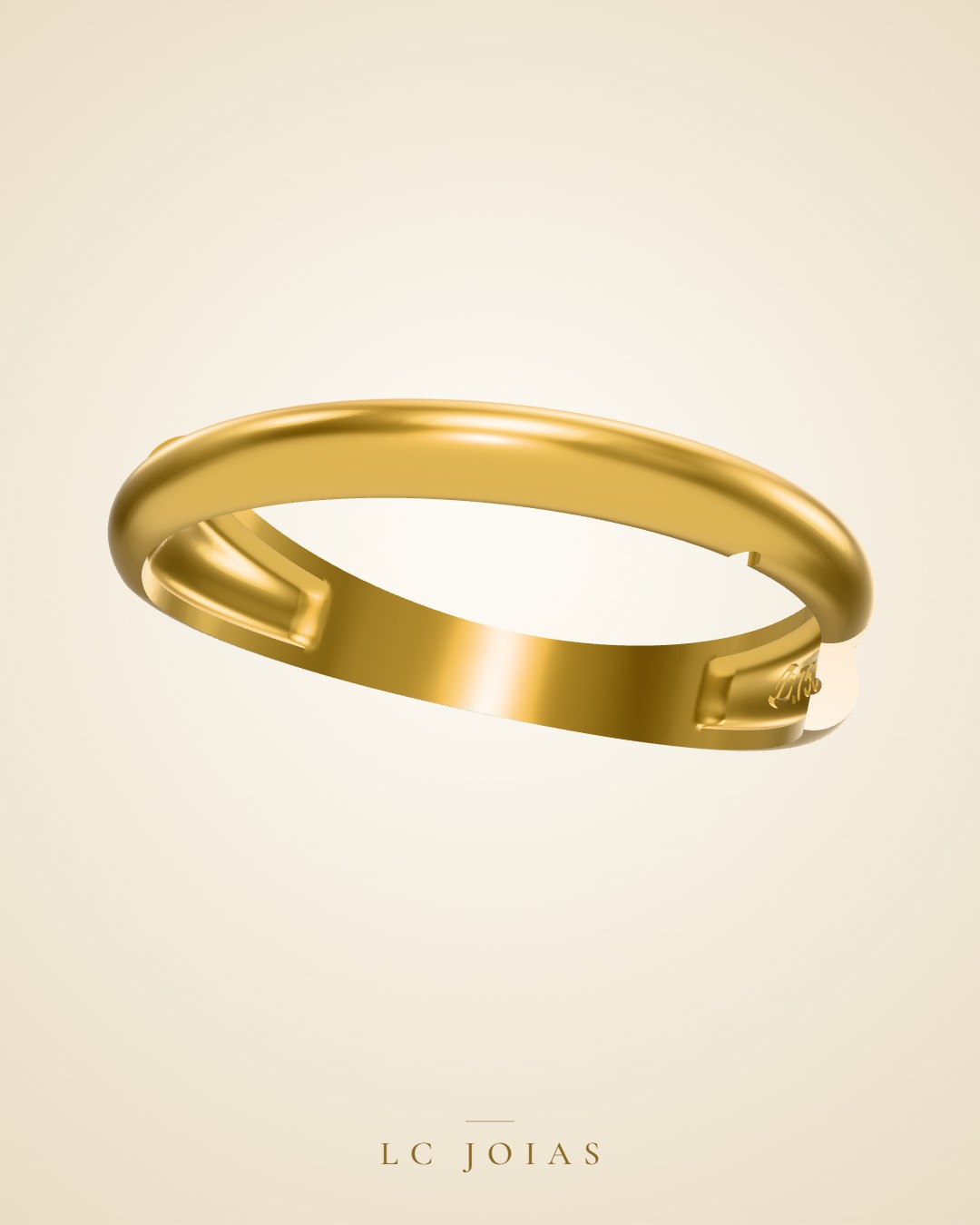 Anel 6374 an em ouro