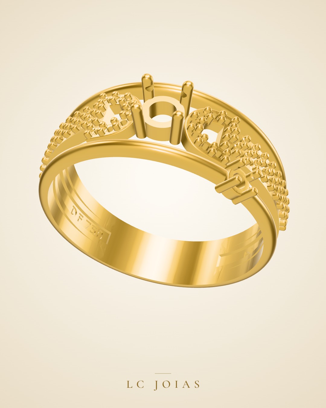 Anel 575 an em ouro