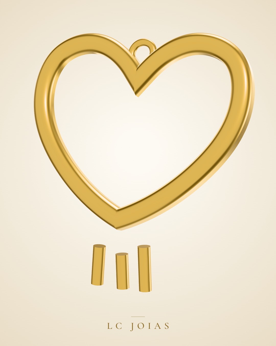 Pingente 1628 pg c em ouro