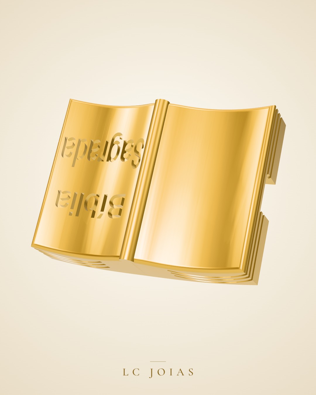 Berloque 852 ber conserto em ouro