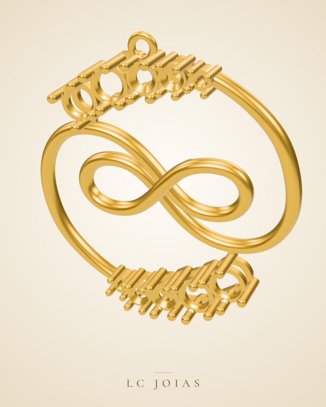 Pingente 1464 pg conserto em ouro