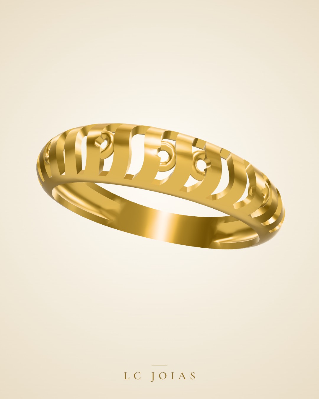Anel 6091 an em ouro