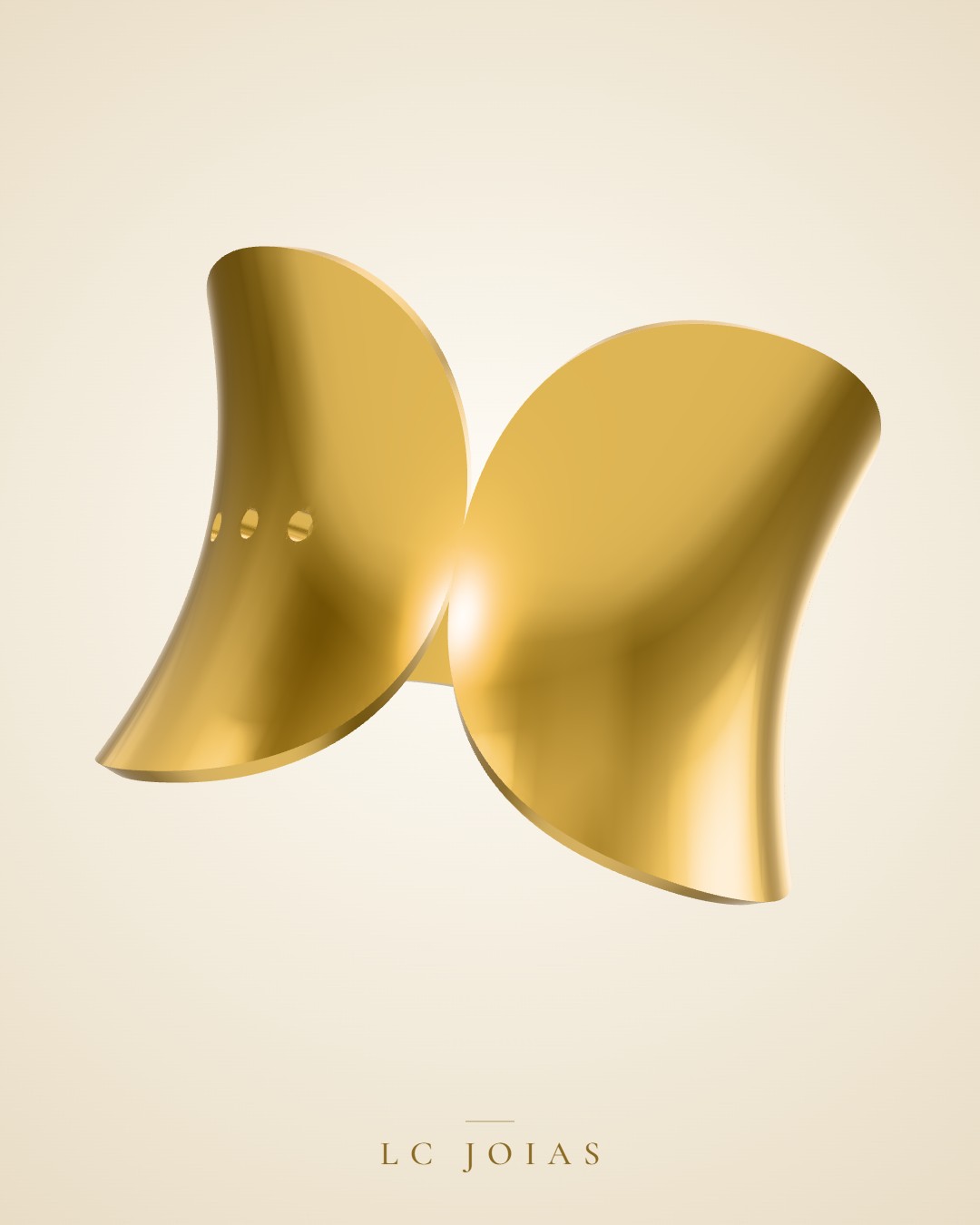 Anel 7751 an a em ouro